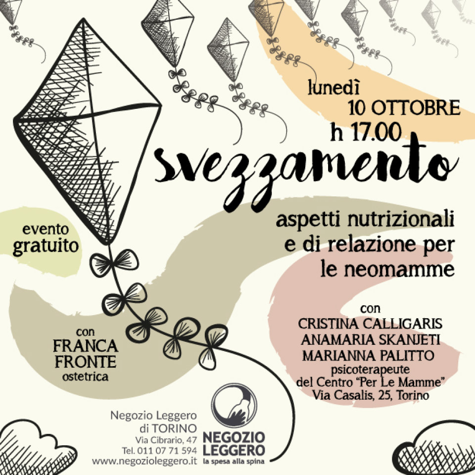 CIBRARIO—svezzamento—invito