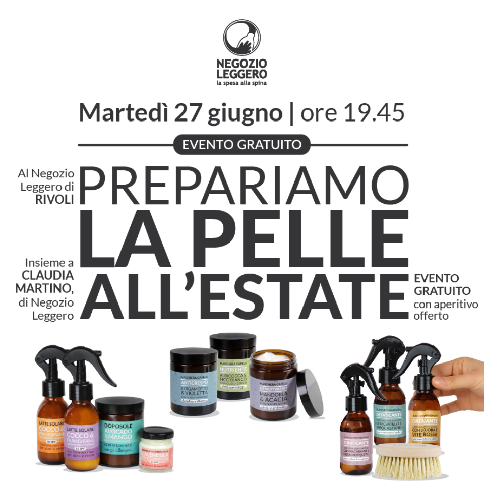 RIVOLI – prepariamo la pelle al sole SITO-01