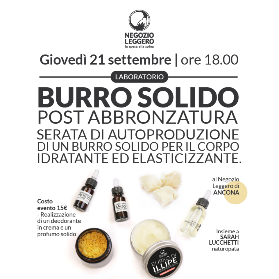 ANCONA – laboratorio burro solido SITO