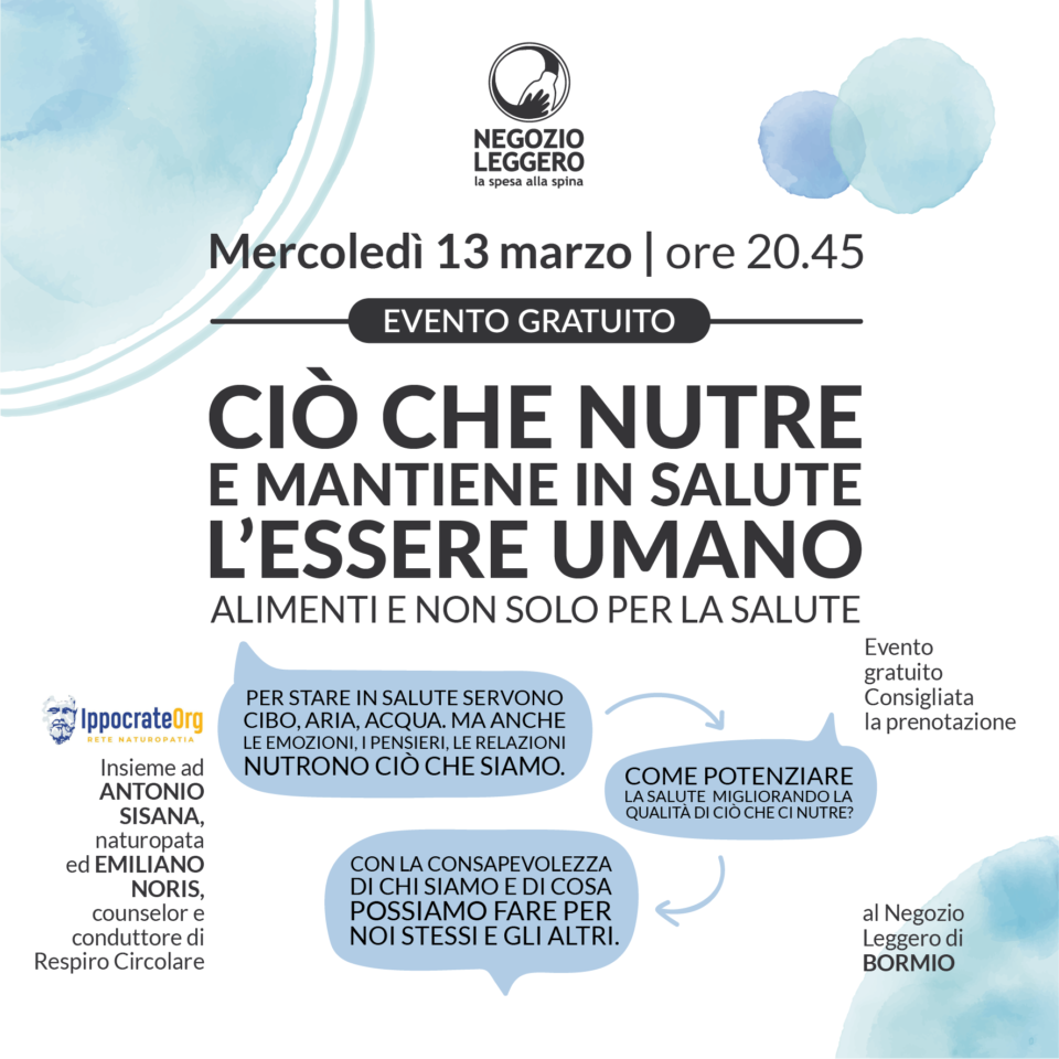 BORMIO ciò che mantiene in salute l’essere umano SITO